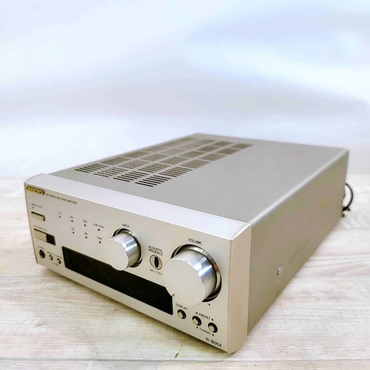 Amazon.co.jp: ONKYO オンキョー R-805TX(S) FM/AMステレオチューナー